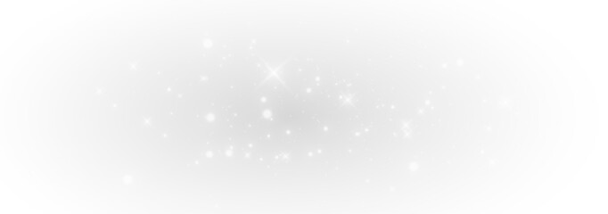 Glowing sparkle glitter dust wave floating softly through bright starlight background.  © Fedir