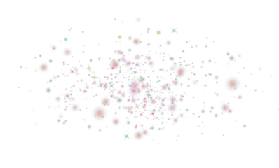 Soft sparkle dust glow motion trail under illuminated abstract background design.
