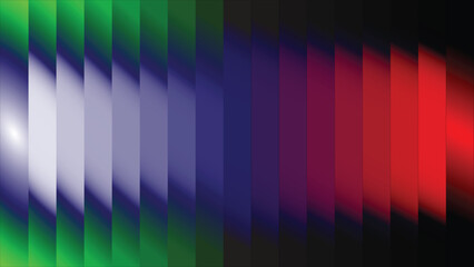 Green blue red glowing glass gradient background with smooth glossy texture soft light reflections and elegant abstract motion design, backdrop wallpaper