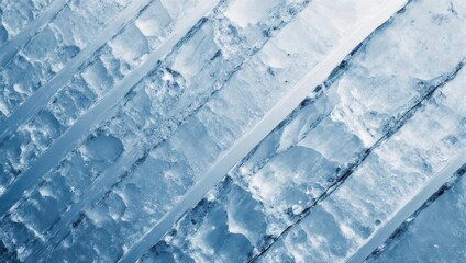 Abstract blue and white textured background with diagonal lines.