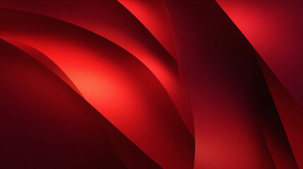 Abstract red background with curved lines and smooth textures, conveying a sense of elegance and modernity
