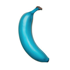 A single blue banana