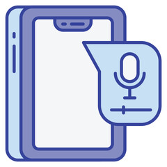 Audio Recorder Icon for Voice Recording and Podcast Creation