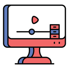 Video Quality Icon for Streaming Player and Display Control