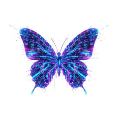 Cartoon fishing boat with blue hull orange trim and fishing net on black background cartoon boat