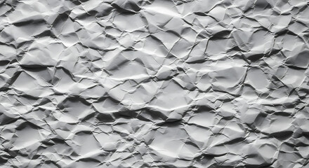 Macro Shot of Crumpled Paper Details