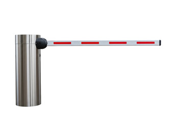 Isolated barrier arm for traffic control, security gate, or parking lot access control system