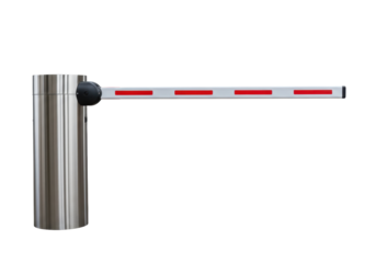 Isolated barrier arm for traffic control, security gate, or parking lot access control system
