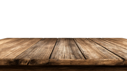 Weathered Oak Wood Surface for Presentation