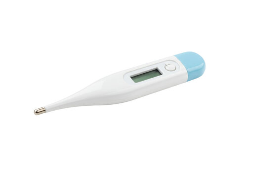 Isolated digital thermometer for checking body temperature medical measuring device tool