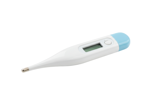 Isolated digital thermometer for checking body temperature medical measuring device tool