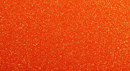 Vibrant Orange Glitter Texture Background With Subtle Sparkle Effect