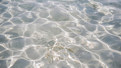 glittering water surface