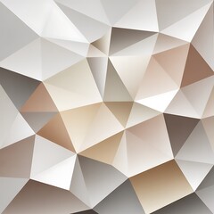 Abstract geometric mosaic with earth tones