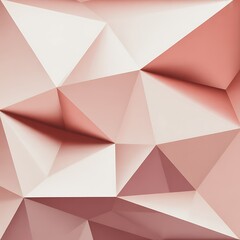 Geometric rose gold abstract background