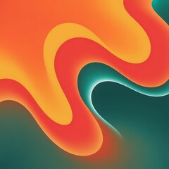 Abstract swirling gradient