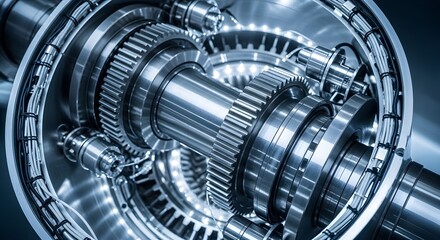 Hi-tech Gearbox with Cables and Bearings