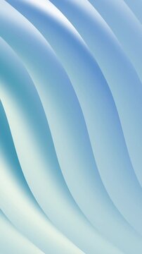 Blue linear gradient and white gradient waves creating a serene and fluid abstract background illustration for a modern wallpaper or backdrop