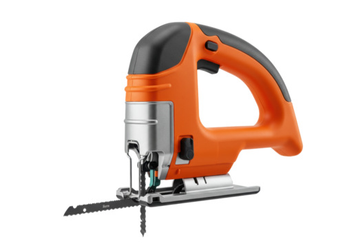 Isolated electric jig saw tool, handheld power equipment for woodworking and construction