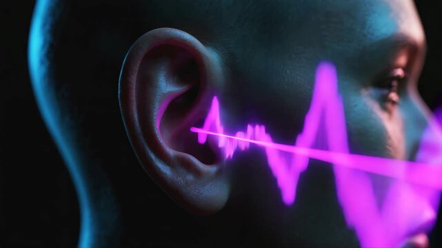 Scientific 3D Visualization of Sound Transmission Through the Human Ear
