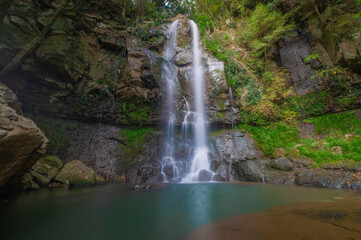 Naklejka premium 潜竜ヶ滝（佐世保市）