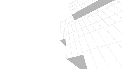 Abstract architectural background vector illustration