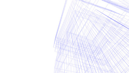 Abstract architectural background vector illustration