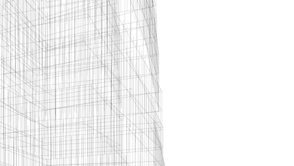 Abstract architectural background vector illustration