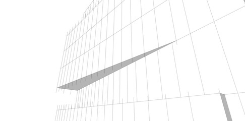 Abstract architectural background vector illustration