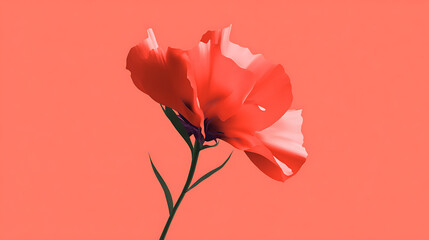 red tulip flower