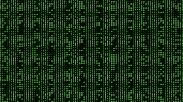 Abstract background with binary code concept