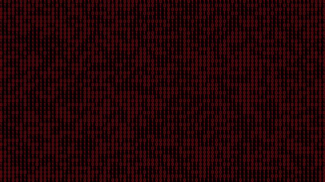 Abstract background with binary code concept