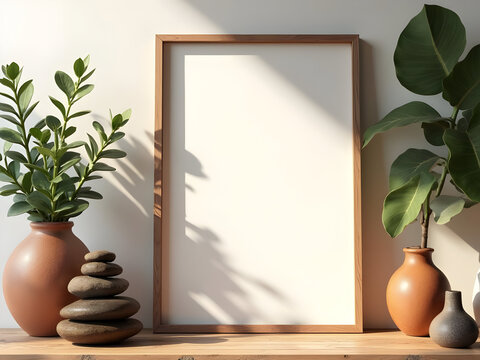 Boho Home Frame Mockup Zen