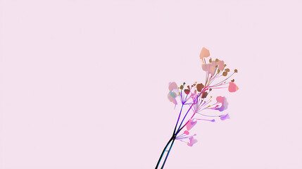 pink flower background