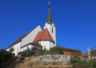 Church clearly look elegant against the sky