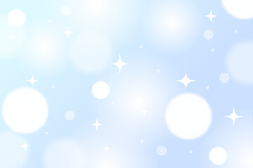 淡い水色のかわいい背景素材	
