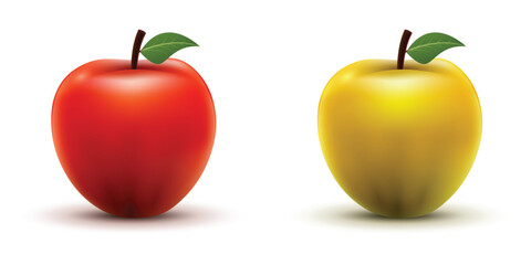 Apple Red Yellow