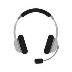 Headset with Microphone for Communication and Support.