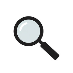 Magnifying glass icon for search and investigation looking for details.