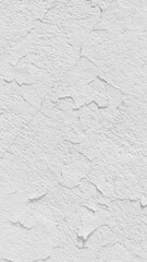 the wall is painted with white paint with a visible texture
