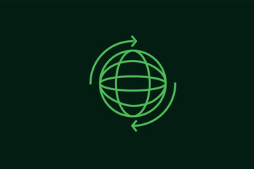 information exchange illustration in flat style design. Vector illustration.	
