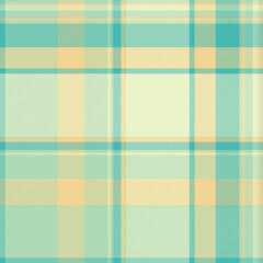 Genuine fabric plaid background, creative vector texture pattern. Indoor tartan seamless check textile in light and amber colors.