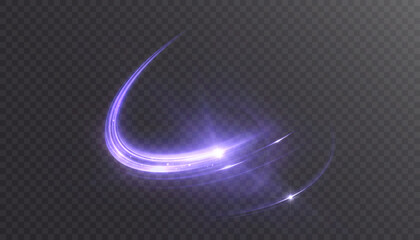 A luminous circular glow with a soft blur effect and a purple-blue glow. Suitable for overlaying HUD effects, interfaces, and backlighting on both dark and light backgrounds.