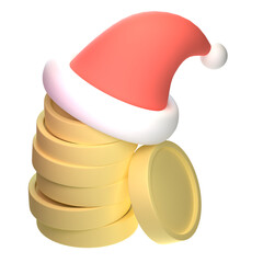 3d-coin-stack-icon-holiday