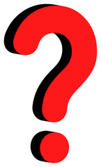 Striking question and exclamation marks with bold styling, perfect for enhancing creative design projects.