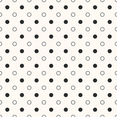 Seamless pattern with dots design for fabric, wallpaper, clothing and all types of print textile and background	