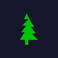 unique logo design illustration of pine tree, icon, symbol, abstract, minimalist, natural, idea, concept, template, leaf, landscape, outdoor, simple, home, corporate, company