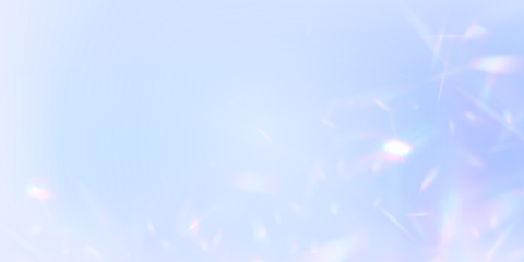 Holographic crystal flares sparkle with rainbow highlights on a transparent canvas. Subtle bokeh and light leaks enhance realism. Perfect for digital art or overlays. PNG