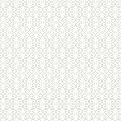 Subtle Swirls Seamless Decorative Pattern