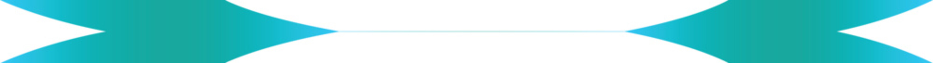 Abstract teal gradient hourglass shape with white background Keywords: abstract, shape, hourglass, gradient, teal, blue, white